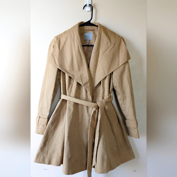 ASOS Jackets & Blazers - ASOS Classic Peplum Trench Open Wrap, Large Lapel, Gorgeous! Size 2